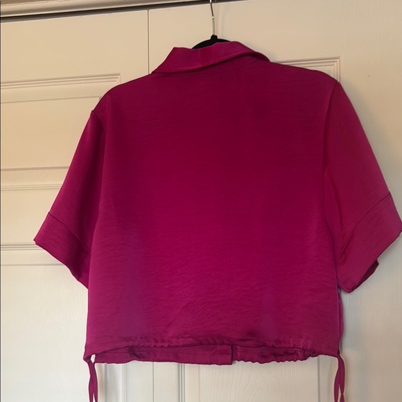 House of Harlow 1960 Pink Button Down Shirt - Picture 5 of 8